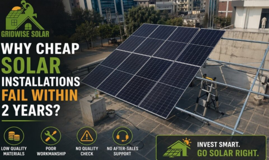 solar panel installation