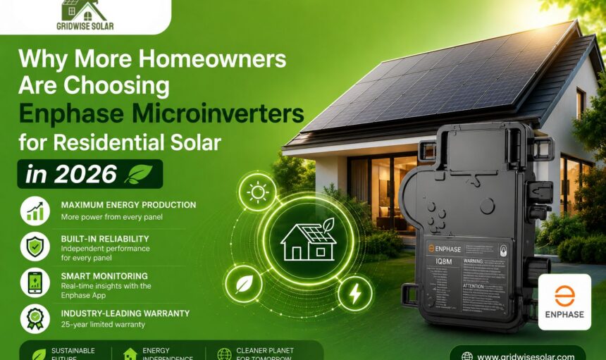 Why More Homeowners Are Choosing Enphase Microinverters for Residential Solar in 2026