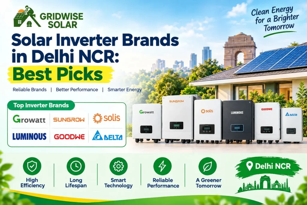Solar Inverter Brands in Delhi NCR