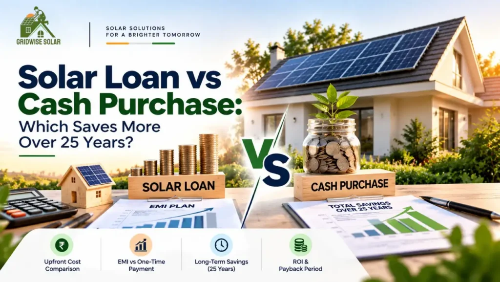 Solar Loan vs Cash Purchase