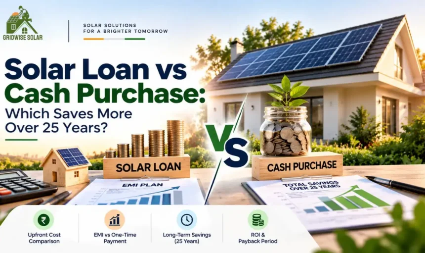 Solar Loan vs Cash Purchase
