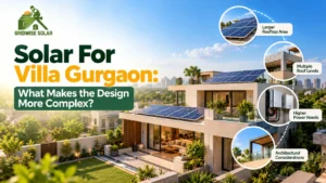 Solar for villa Gurgaon