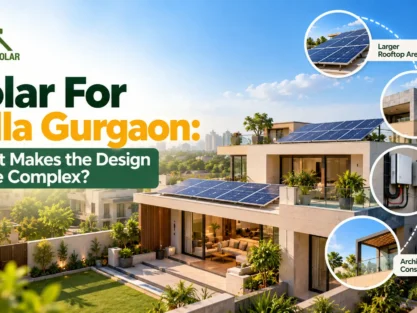 Solar for villa Gurgaon