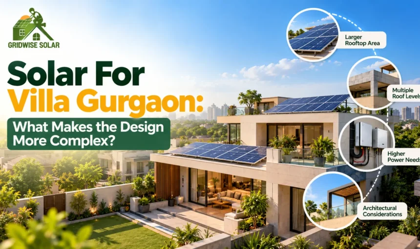 Solar for villa Gurgaon