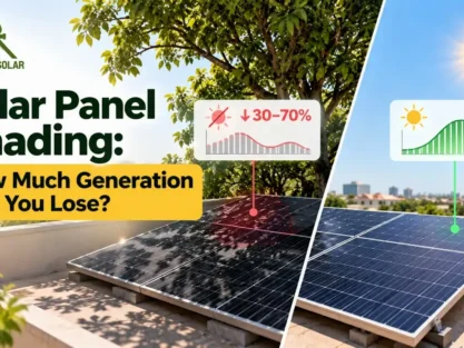 solar panel shading
